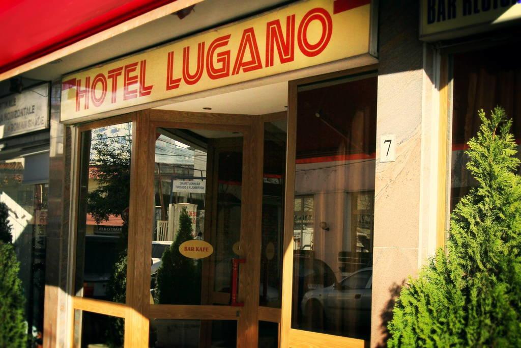 Lugano Hotel Tirana Bagian luar foto